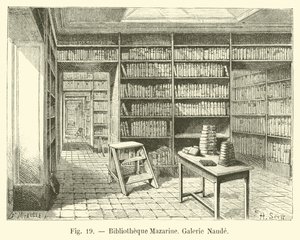 Mazarine bibliotek, Naude Gallery av French School
