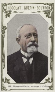 Bienvenu-Martin, minister for religiøse anliggender (farget bilde) av French School