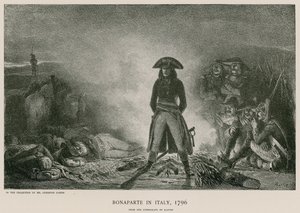 Bonaparte i Italia av French School