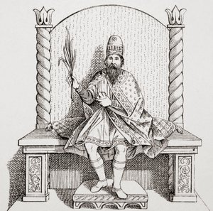 Bonifatius III av Toscana, markgreve av Toscana, aka Bonifatius IV eller Bonifatius av Canossa, 985-1052, fra L