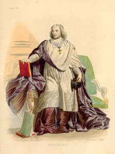 Bossuet (farget gravering) av French School