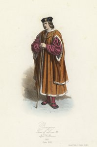 Borgerlig kostyme, regjeringstid til Ludvig XII av Frankrike av French School