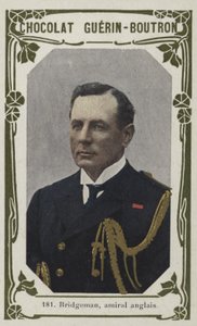 Bridgeman, britisk admiral (farget bilde) av French School