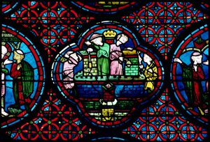Byggherrer i arbeid, 1200-tallet av French School