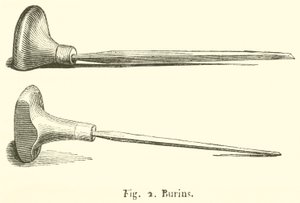 Burins (gravering) av French School