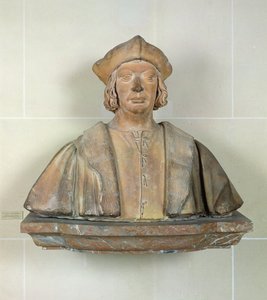Byste av kansler Antoine Duprat (1463-1535) (terrakotta)