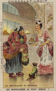 Kakeselger, 1700-tallet av French School
