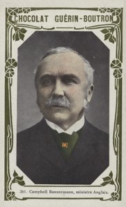 Campbell Bannerman, britisk minister (fargebilde)