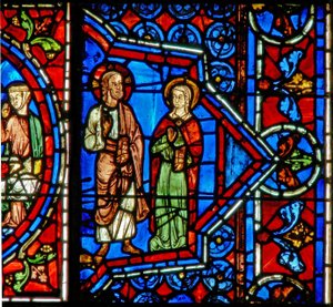 Cana Ekteskap: Mary sier at det ikke er mer vin (w30a) av French School