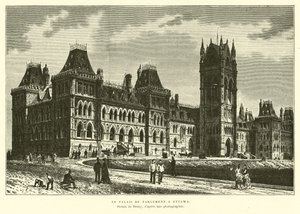 Det kanadiske parlamentet, Ottawa av French School