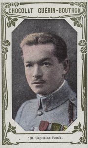 Kaptein Fonck (farget bilde) av French School