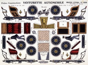 Bilvogn: Petites Constructions. 1800-tallet. av French School