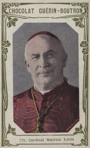 Kardinal Maurice Louis (farget bilde) av French School