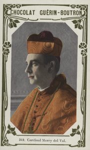 Kardinal Merry del Val (farget bilde) av French School