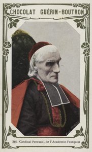 Kardinal Perraud, fra Académie-Francaise (farget bilde) av French School