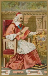 Kardinal Richelieu av French School