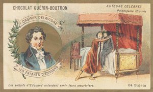 Casimir Delavigne (1793-1843), fransk poet og dramatiker, forfatter av «Les enfants d