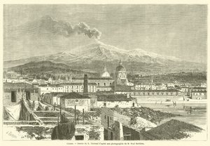 Catania (gravering) av French School