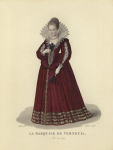 Catherine Henriette de Balzac dEntragues, Marquise de Verneuil, mistress of King Henry IV of France