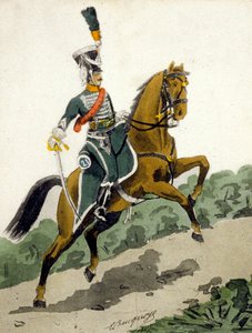 Kavalerist fra det første imperiet av French School