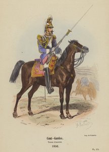 Cent-Gardes, Eskorte antrekk av French School