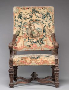 Stol, produsent Savonnerie Factory, før 1717 av French School