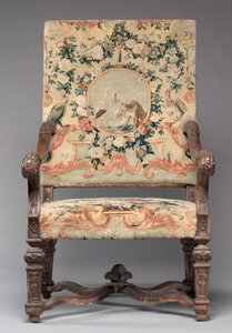 Stol, produsent Savonnerie Factory, før 1717 av French School