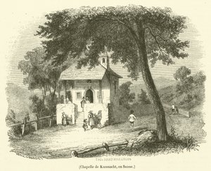 Kapell i Kussnacht, Sveits (gravering) av French School