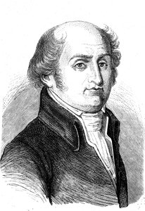 CharlesGilbert ROMME (1750-1795), fransk matematiker, revolusjonær og politiker. Gravering 1868 av French School
