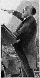 Charles Lamoureux (1834-1899), fransk fiolinist, førstedirigent for Paris Opera. av French School
