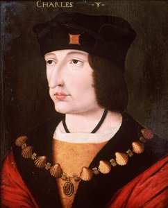 Charles VIII av Frankrike av French School