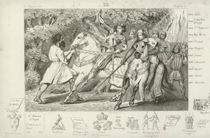 Charles VI av Frankrike er advart om et bakholdsangrep i skogen nær Angers, 1392