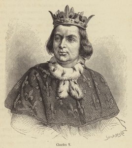 Charles V (gravering) av French School