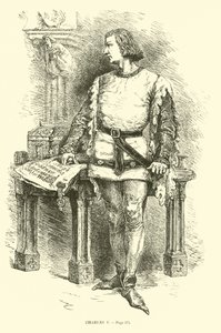 Charles V av French School