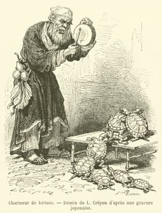 Turtle Charmer (gravering) av French School