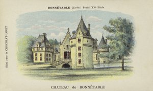 Chateau de Bonnetable, Bonnetable, Sarthe av French School