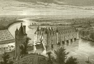 Chateau de Chenonceaux av French School