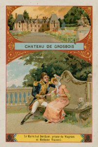 Slottet i Grosbois av French School