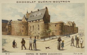 Slottet i Nantes, Loire-Inferior av French School