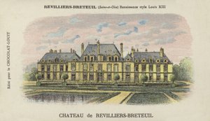 Chateau de Revilliers-Breteuil, Revilliers-Breteuil, Seine-et-Oise av French School