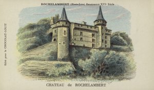 Chateau de Rochelambert, Rochelambert, Haute-Loire av French School