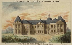 Chateau de Vaux-Praslin, Seine-et-Marne av French School