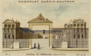 Slottet i Versailles, Seine-et-Oise av French School