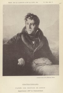 Chateaubriand (litho) av French School