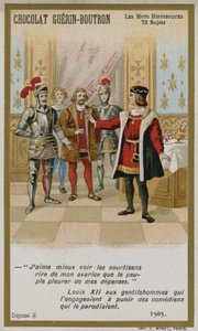 Chocolat Guerin-Boutron byttekort, Historic Words-serien av French School