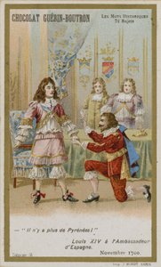Chocolat Guerin-Boutron byttekort, Historic Words-serien av French School