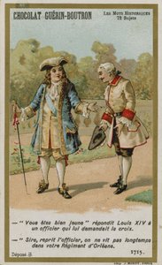 Chocolat Guerin-Boutron byttekort, Historic Words-serien av French School
