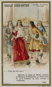 Chocolat Guerin-Boutron byttekort, Historic Words-serien av French School