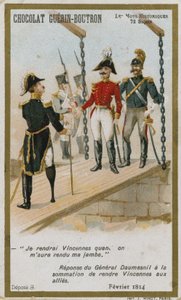 Chocolat Guerin-Boutron byttekort, Historic Words-serien av French School