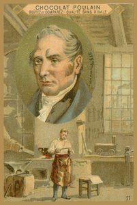 Chocolate Poulain handelskort, Robert Stephenson